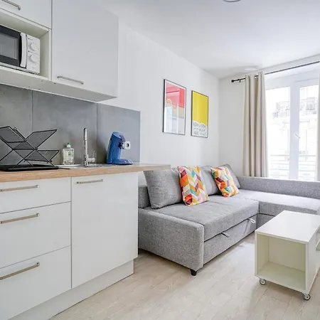 Cozy 4people - Canal St Martin & Republique * פריז