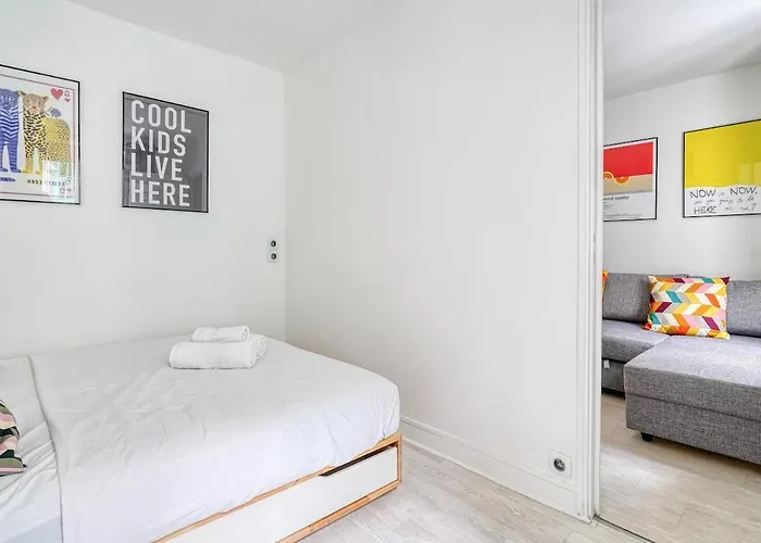 Cozy 4people - Canal St Martin & Republique פריז